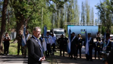 Félix anunció que el gasoducto de San Rafael está por finalizar y pidió extenderlo a la Villa 25 de Mayo